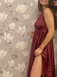 Rochie eveniment burgundy