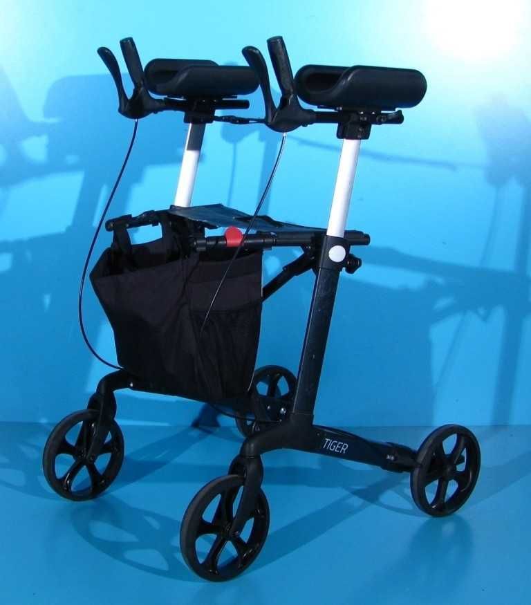 Cadru de mers cu roti din aluminiu Mobilex pentru batrani