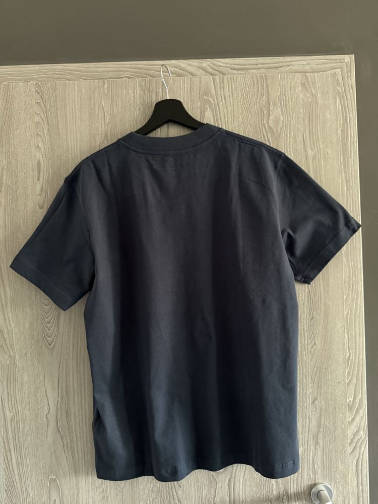 Calvin Klein Jeans tricou model NewYork brodat culoare bleumarin M nou