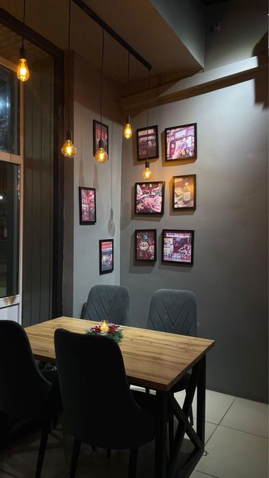 Стол прямоугольный в стиле лофт