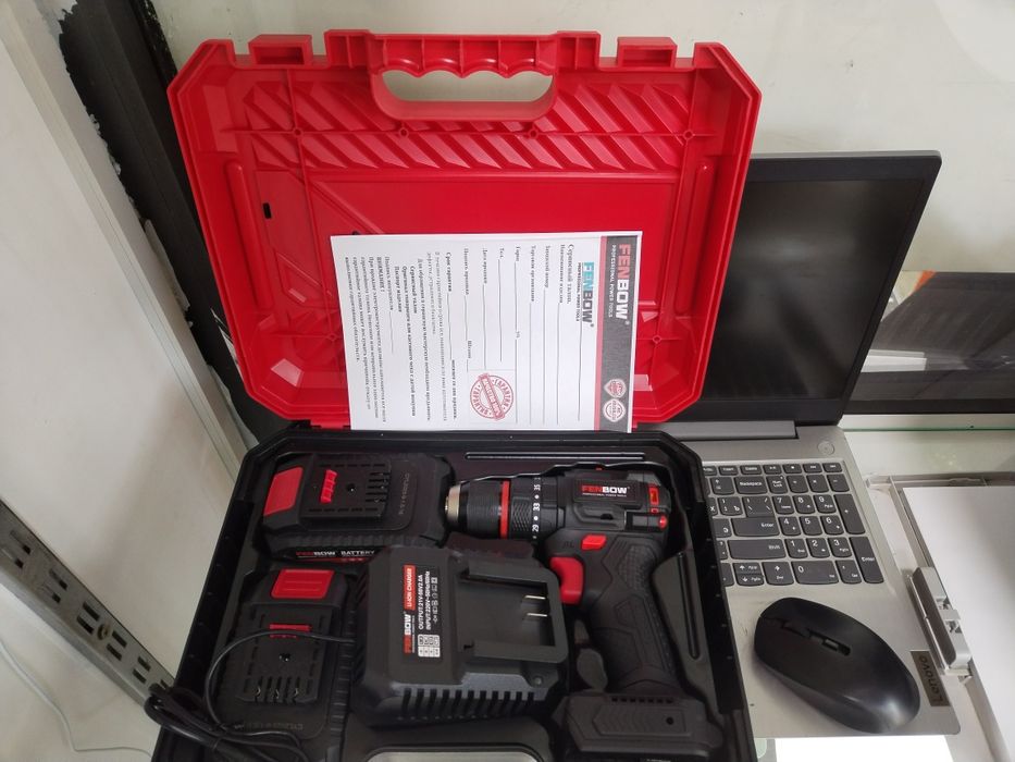 FENBOW tools 21V 2A/16.8v 2A  BRUSHLESS. Yuqori sifati va qulay narxla