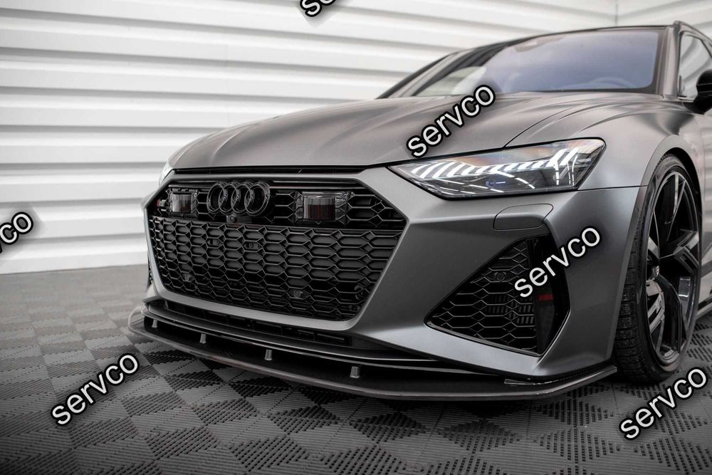 Prelungire bara fata Audi RS6 C8 RS7 C8 2019- v14 Maxton Design Carbon