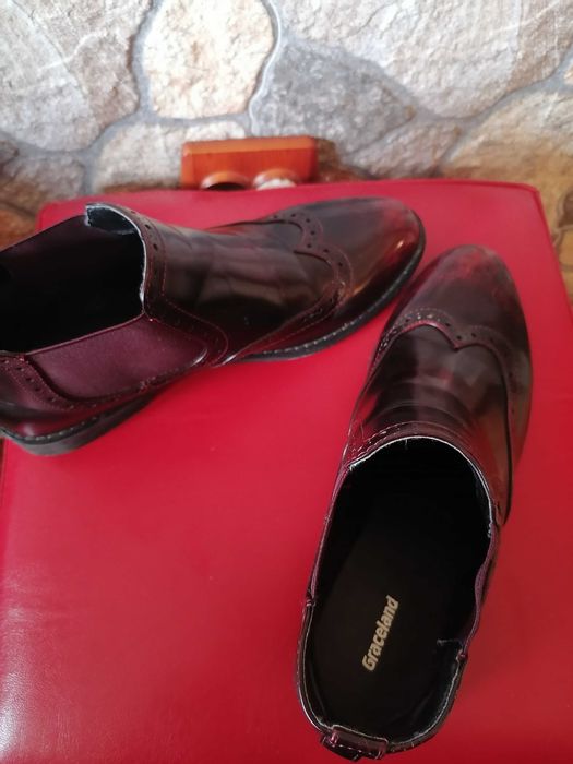 Pantofi 41, vișiniu închis