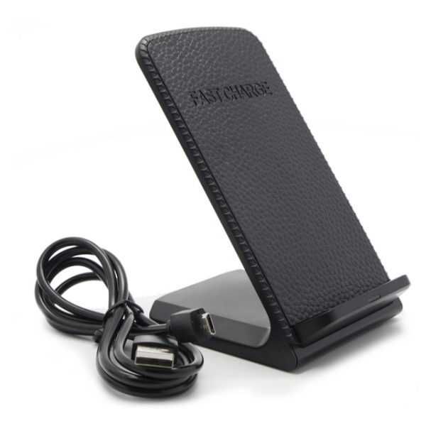 Incarcator Wireless Stand, Fast Charge, Suport de birou telefon