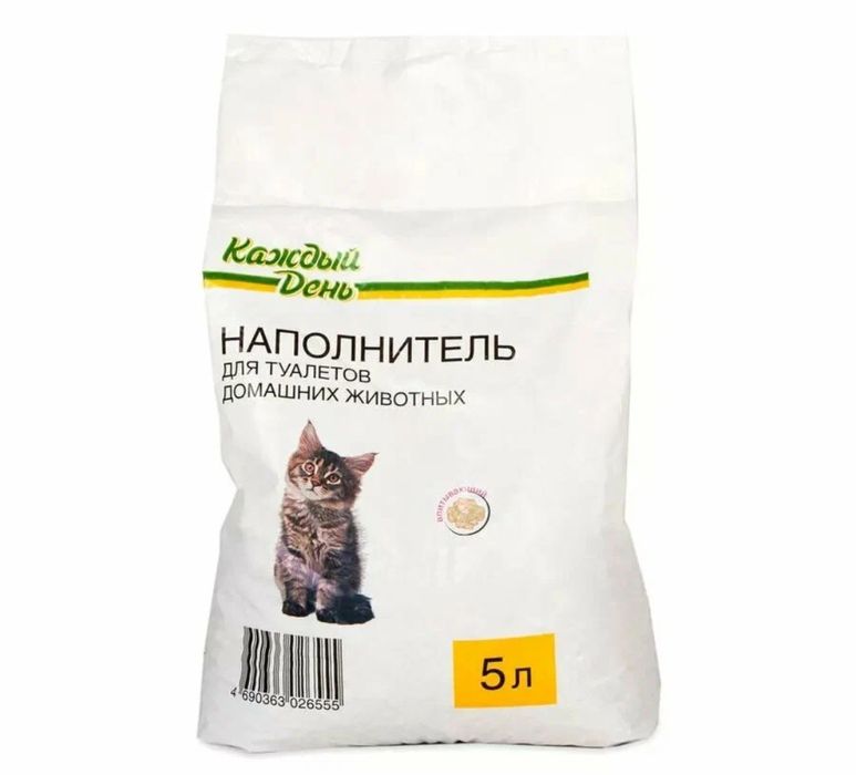 Наполнитель для туалета кошек