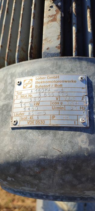 Snec cu motor trifazic de 80t/h