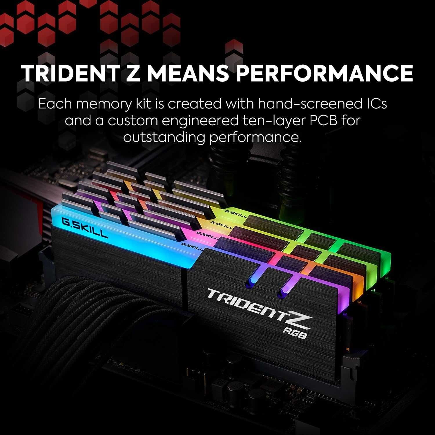 Рам памет G.SKILL Trident Z RGB 16GB (2x8GB) DDR4 3200MHz