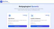 Sayt yaratish va Seo xizmati