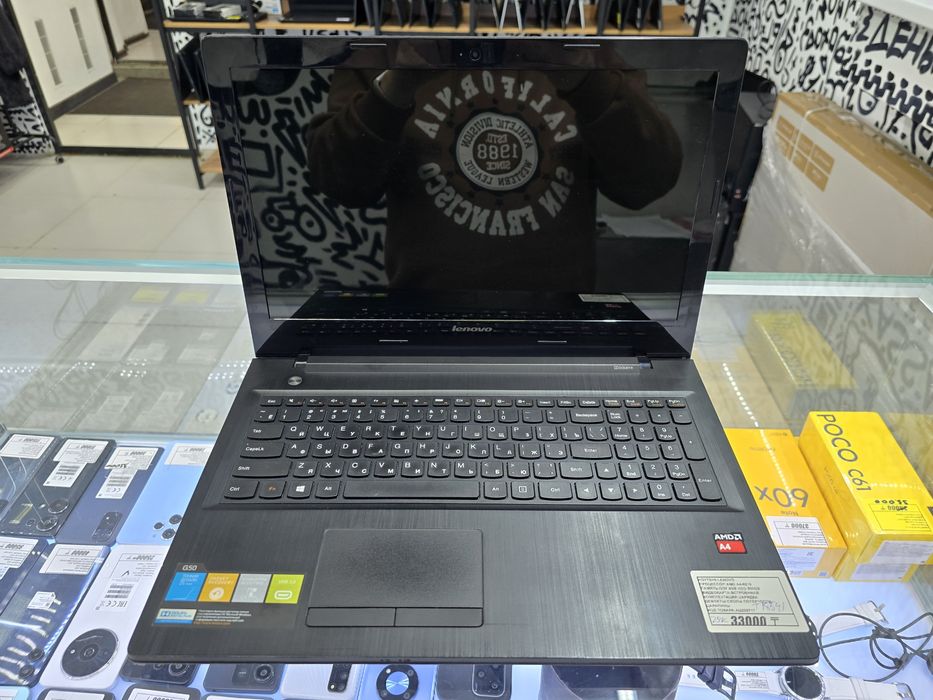 Ноутбук Lenovo Amd A4 6210 озу 4gb hdd500gb рассрочка Реал ломбард