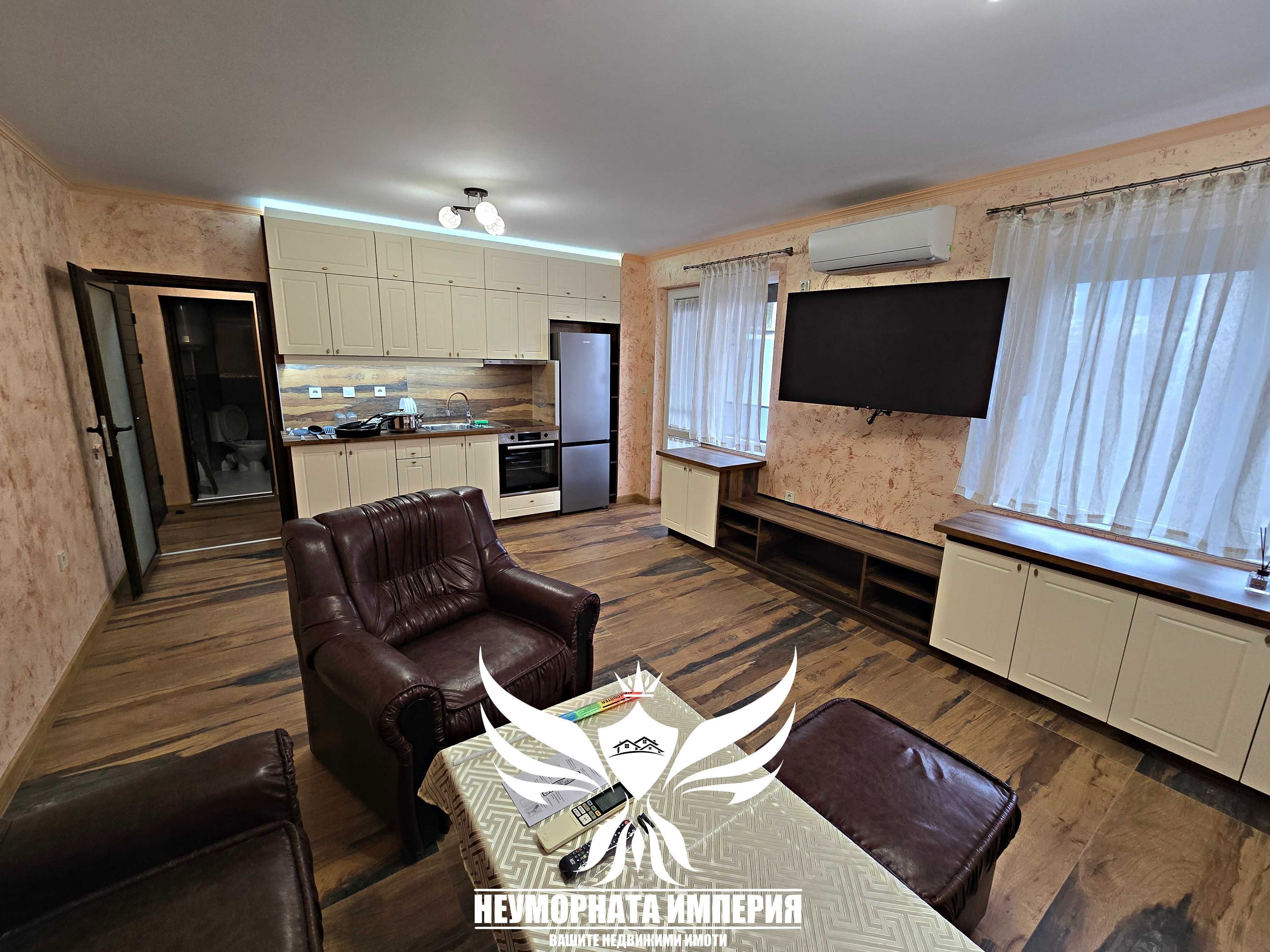 Под наем нов двустаен 67кв., 4 ет. в гр.Асеновгрд, кв.Запад
