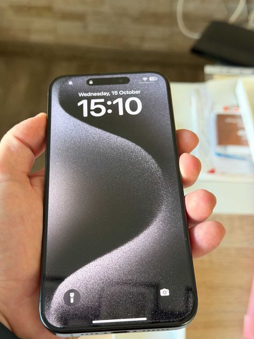 iPhone 15 Pro Max 256GB Black Titanium Гаранционен 90 % Battery Health