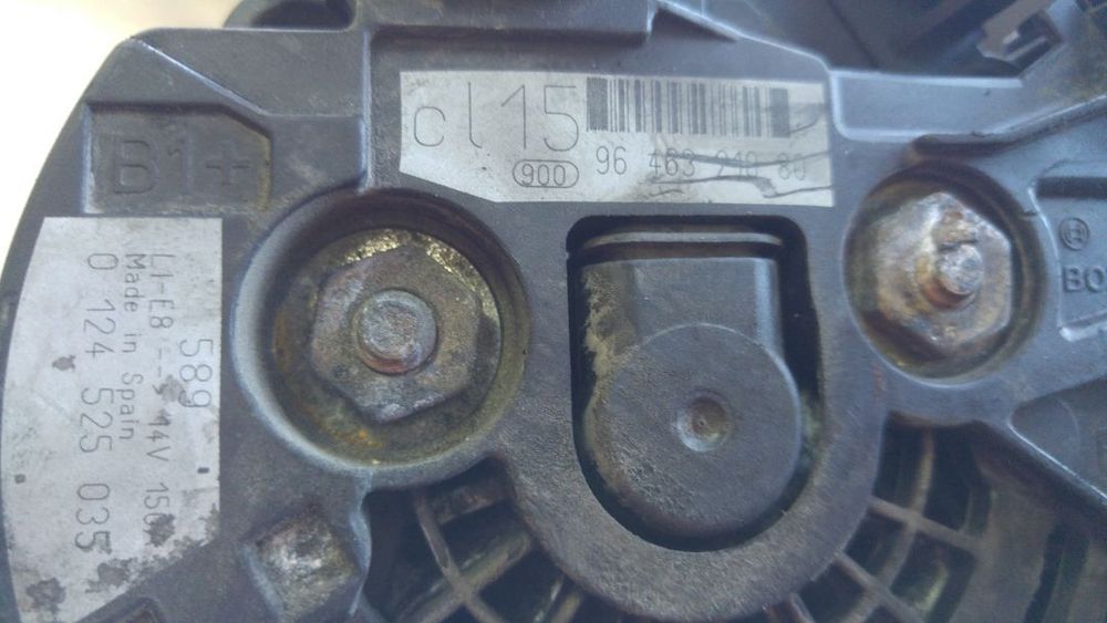 alternator citroen berlingo peugeot 407 307 c4 picasso 1.6 hdi 9646321880