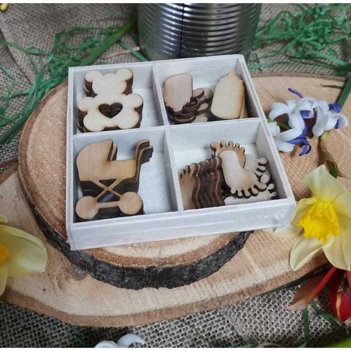 Кутия с крафт елементи