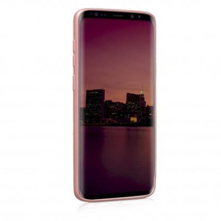 Husa pentru Samsung Galaxy S9 Plus, GloMax Perfect Fit, Rose-Gold