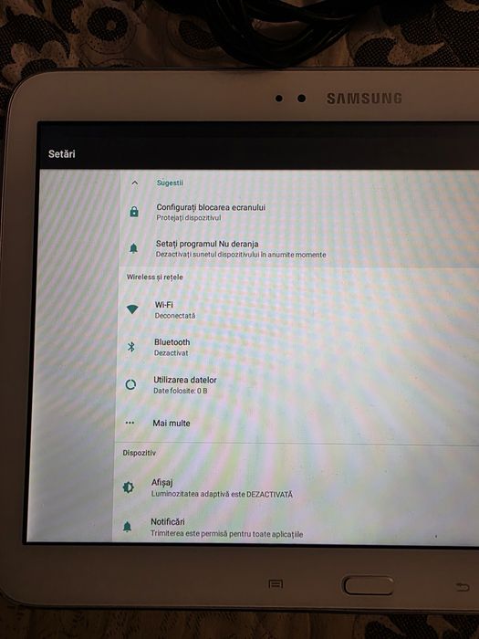 Samsung Tab 3 cu sim wifi perfecta