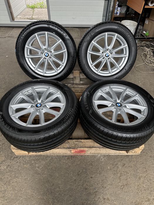 Jante originale BMW style 618 X5 G05 cu anvelope vara 255/55 18 NOI