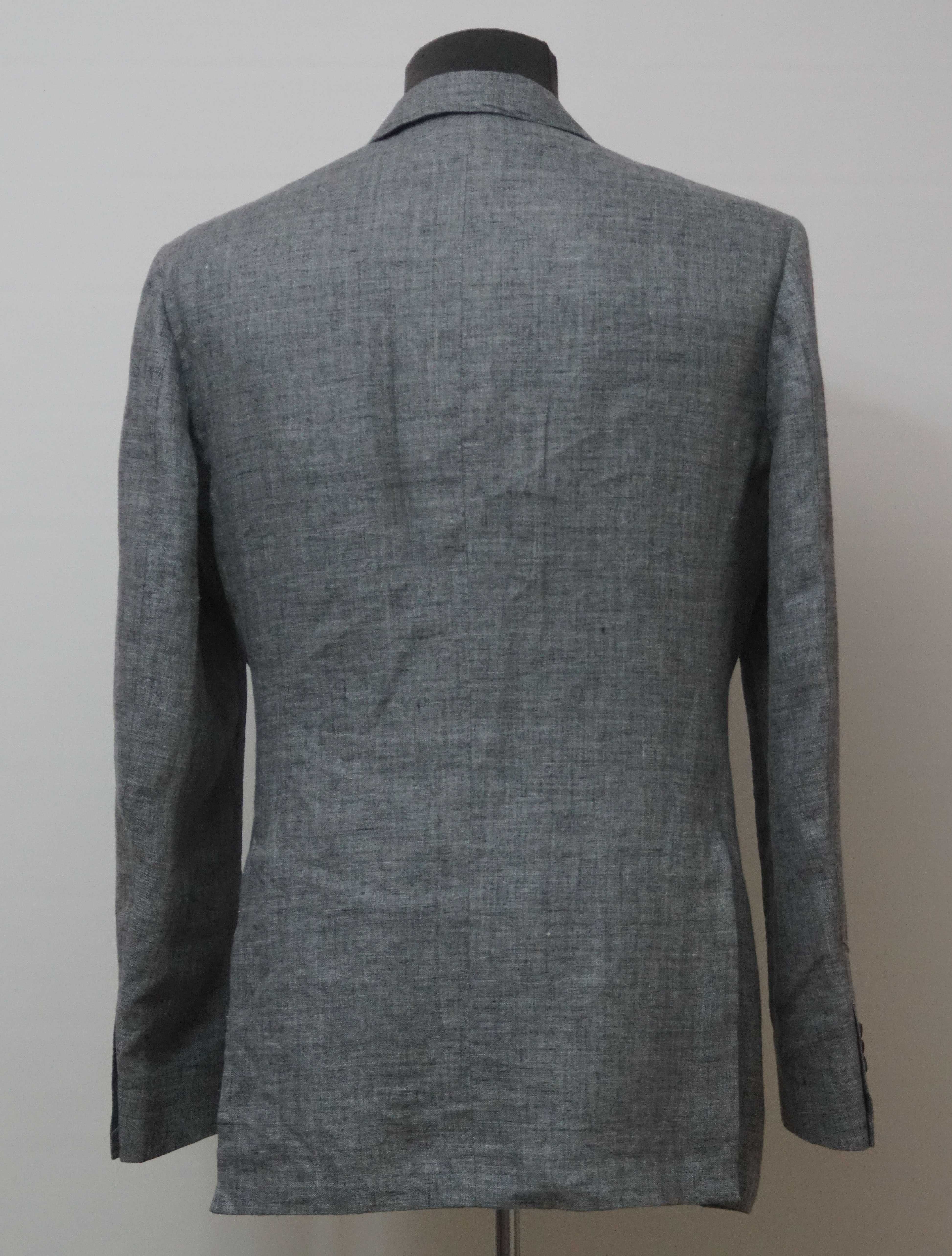 Sacou Suitsupply Havana Patch din in marimea 52