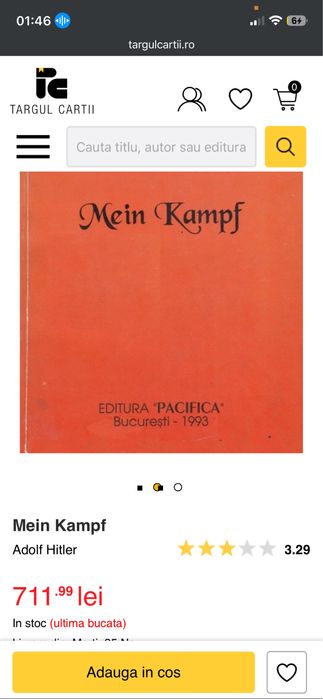 Mein Kampf volum complet Adolf Hitler