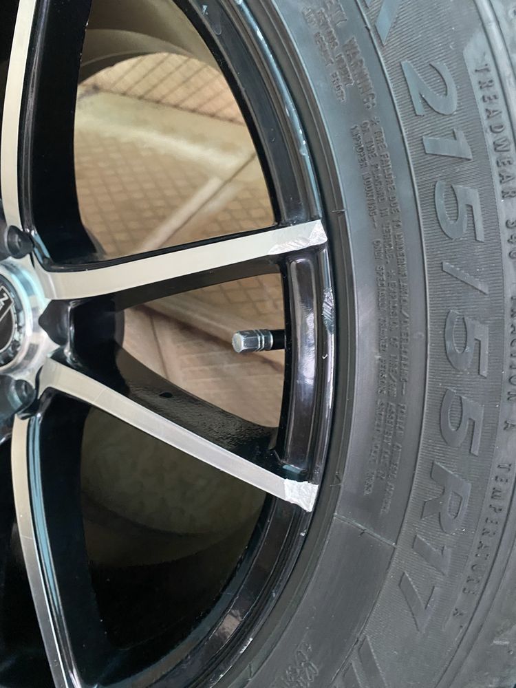 Диски с шинами R17 vossen