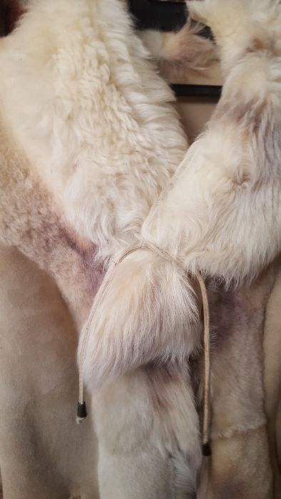 Дамско палто естествена кожа