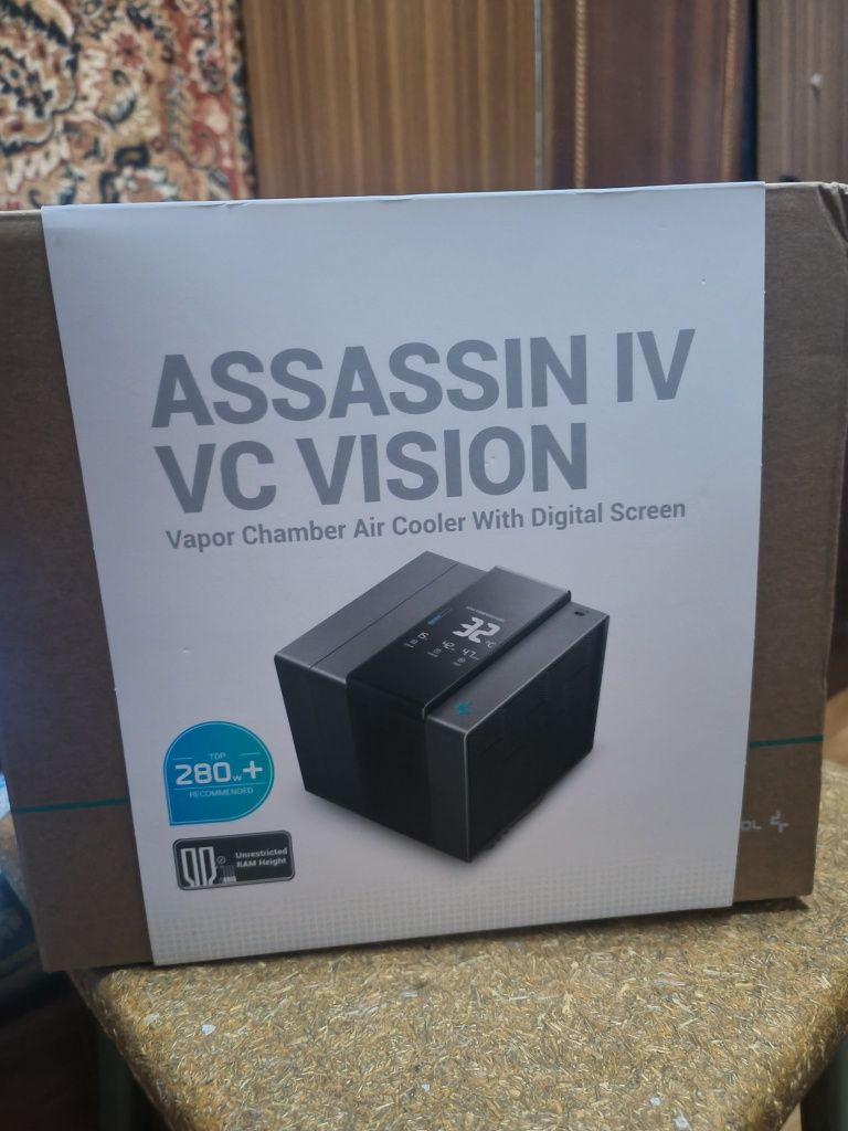 Продам кулер  DEEPCOOL Assassin IV VC Vision [R-ASN4-BKNVMD-G]