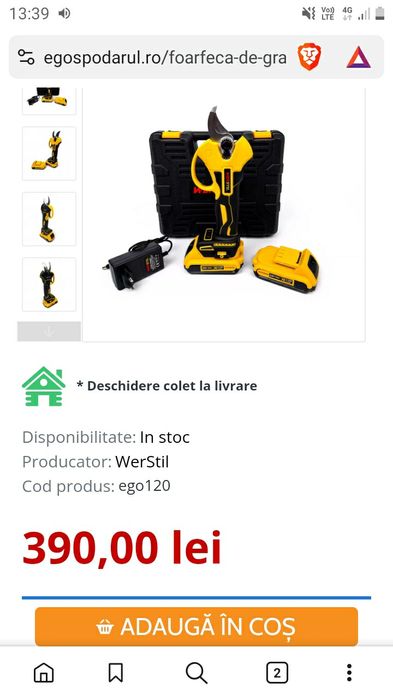 Foarfeca electrica werstil