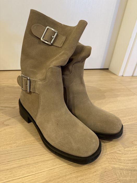 Botine/Cizme Reserved 39 piele intoarsa