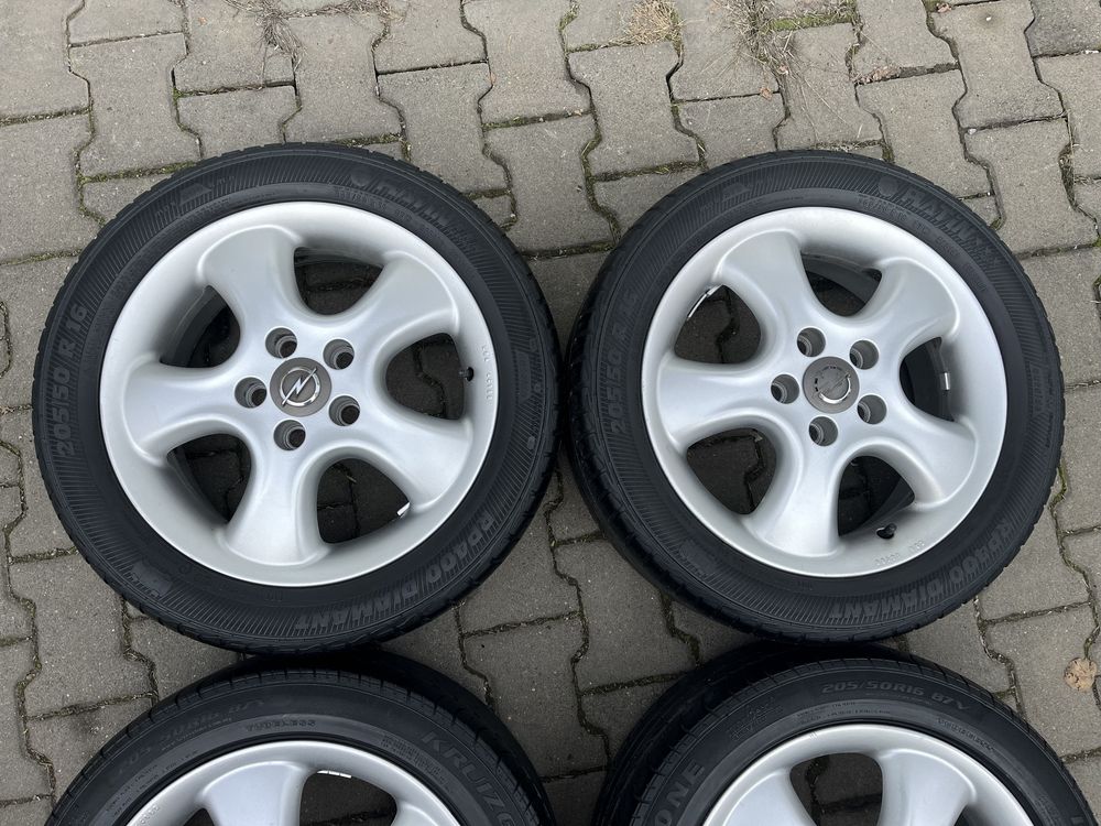 Jante aliaj 5x110mm, 205/50 R16, Opel Corsa, Meriva, Tigra, Astra