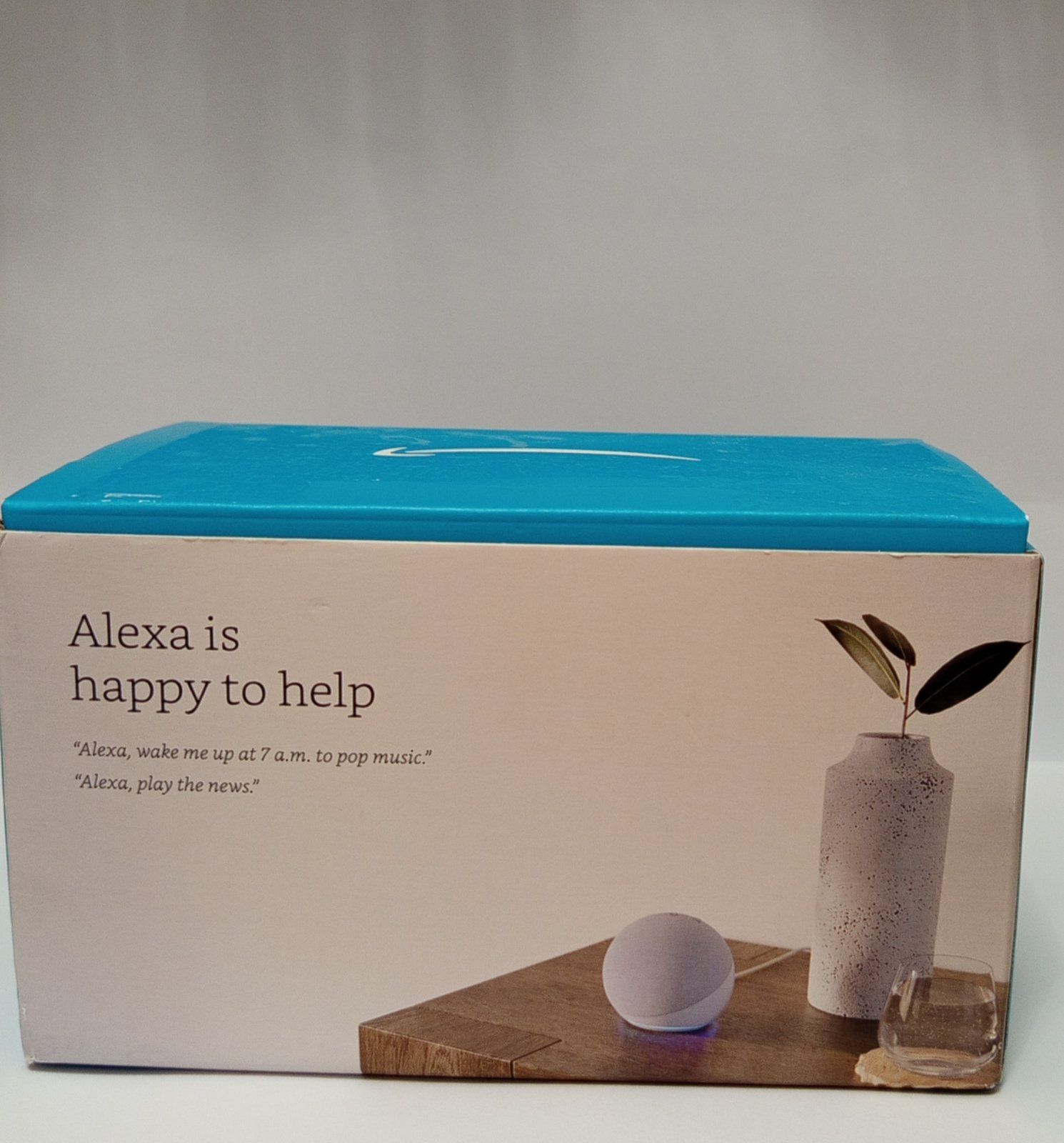 Amazon Alexa is happy to help