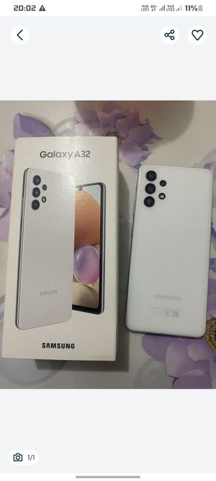 Самсунг А32 128гбкоробка документы есть
