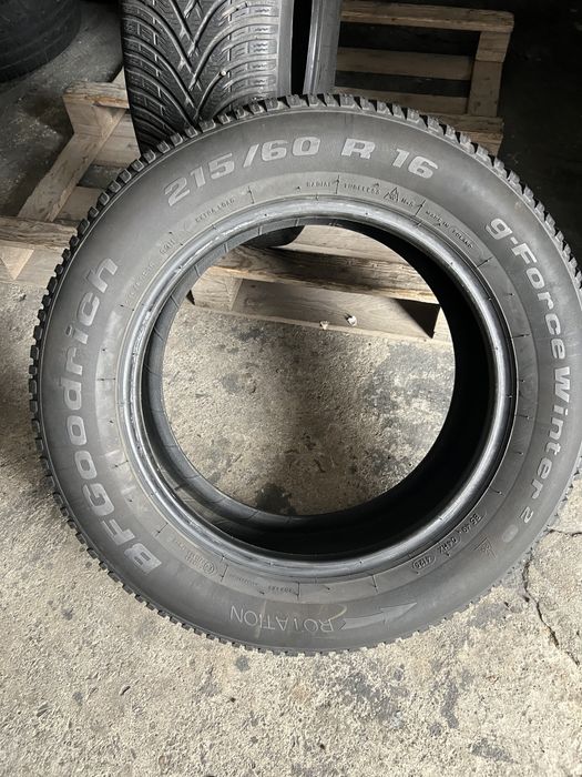 2 anvelope de iarna 215/60/16 Bf Goodrich 6 mm!