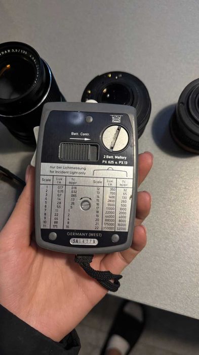 Gossen Lunasix 3  аналогов светломер