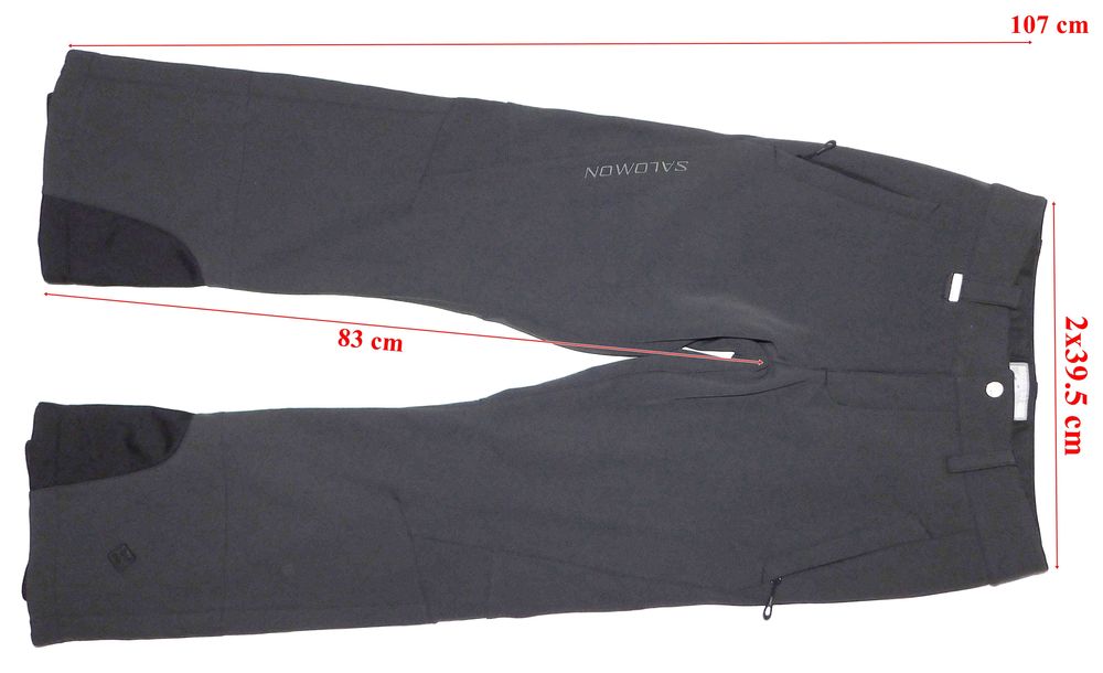 Pantaloni schi softshell Salomon Clima Pro barbati marimea 48(S)
