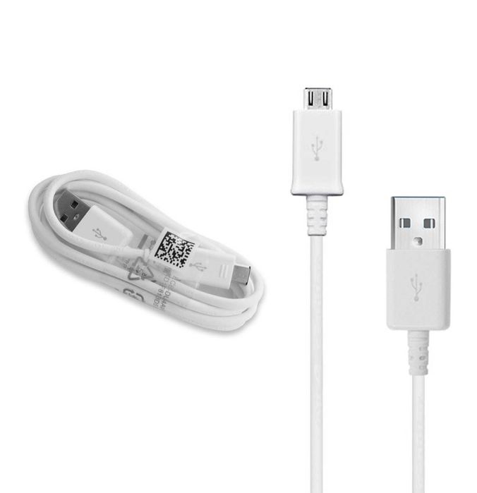 Micro-USB Кабел SAMSUNG с Бързо Зареждане 1.5m ECB-DU4EWE, Бял-10 бр.