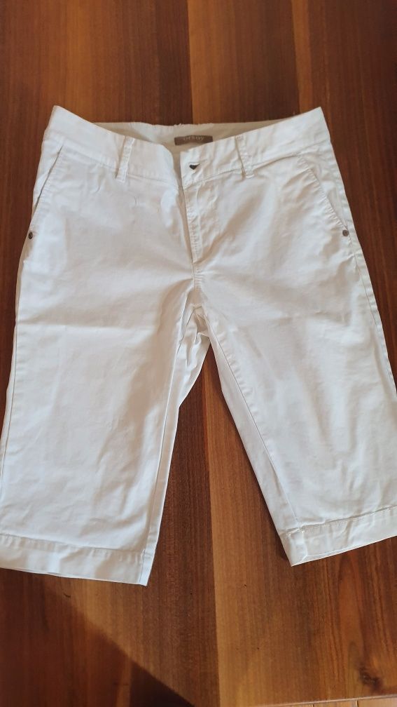 Pantaloni albi model office mar 32 xs