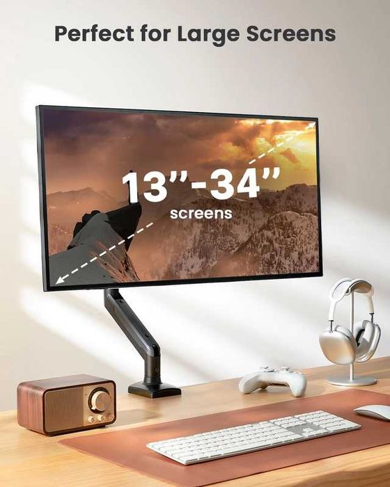 ErGear suport monitor 13-34” cu braț reglabil până la 10kg