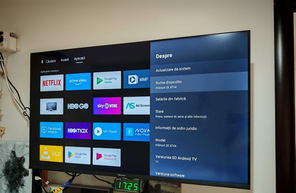 Smart TV Hisense - ANDROID, Diagonala 101 cm, FHD