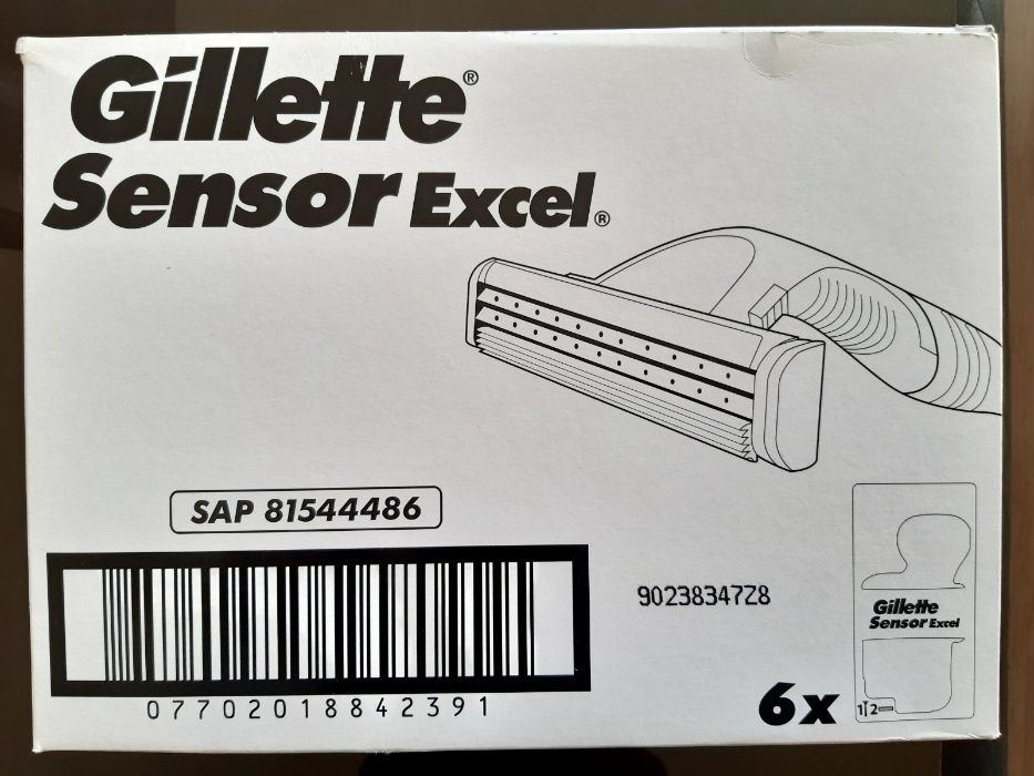 Жилет Sensor Excel 10 бр. ножчета - GILLETTE Sensor 3