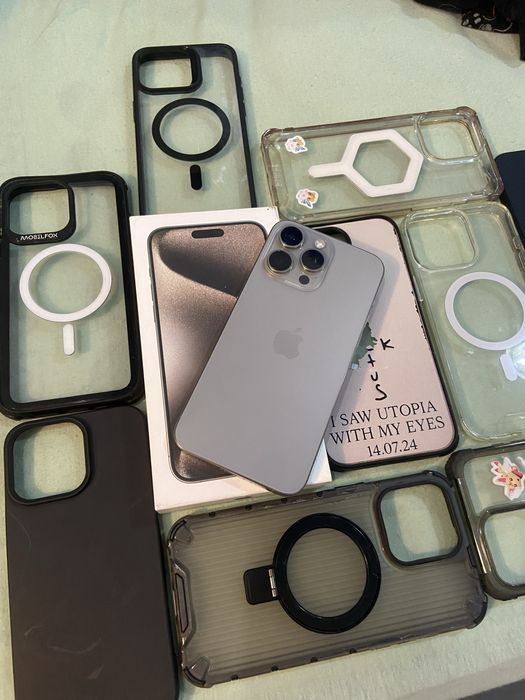 iphone 15 pro max 512gb 100% baterie