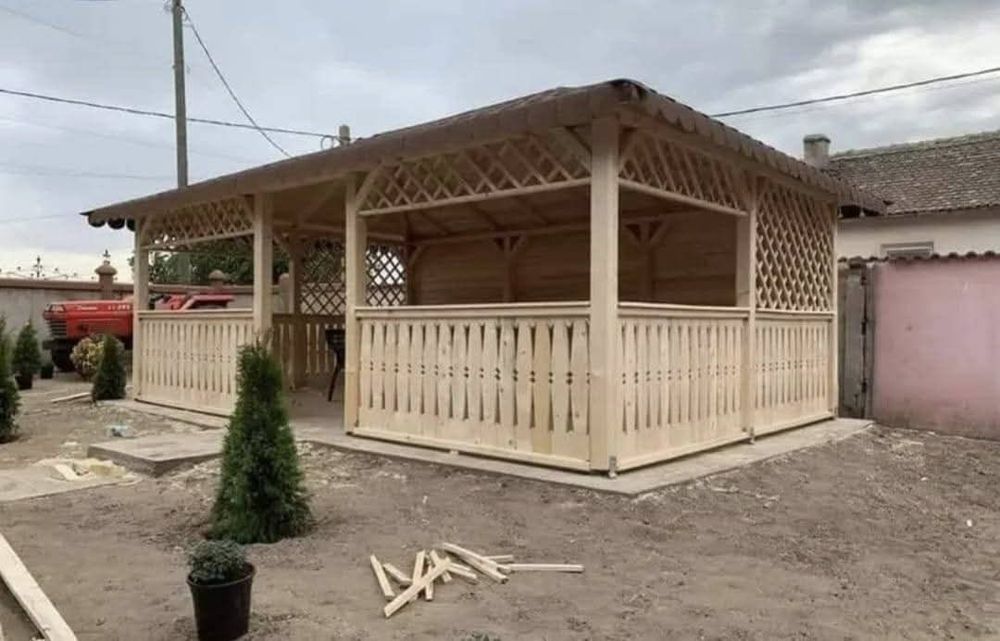 Foișoare terase din lemn