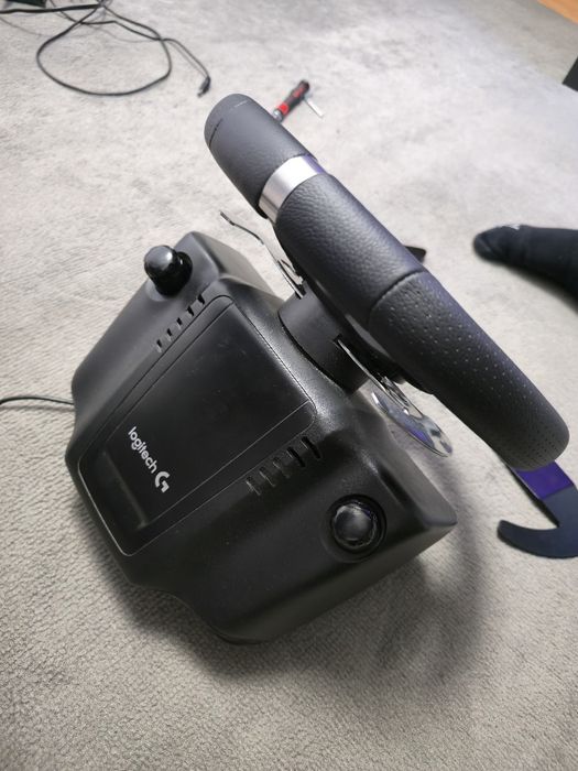 Logitech G920+Adaptor volan Custom+Padele mari