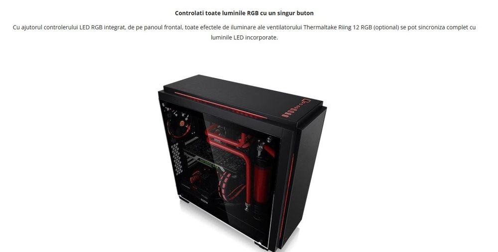 Carcasa Thermaltake Versa C23 + sursa Asus TUF 650 W