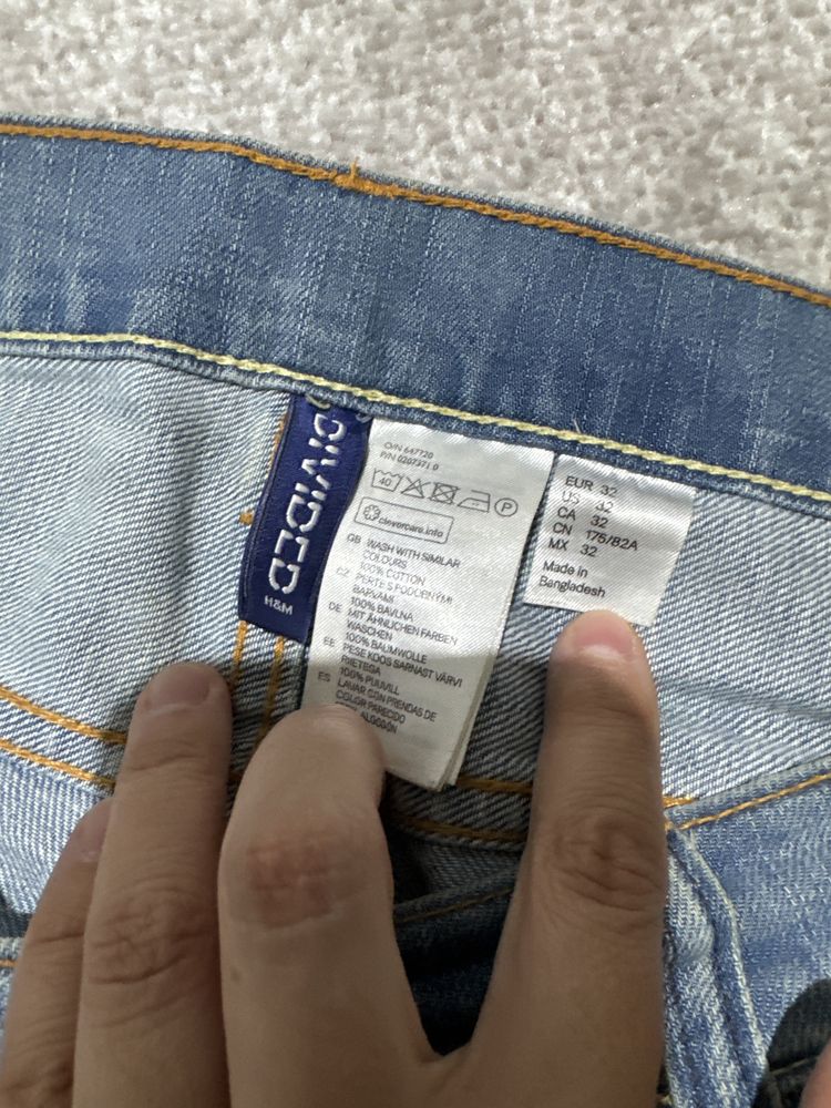 Мужские шорты в отличном состоянии H&M оригинал размер 32