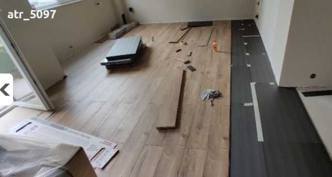 Монтаж на ламиниран паркет