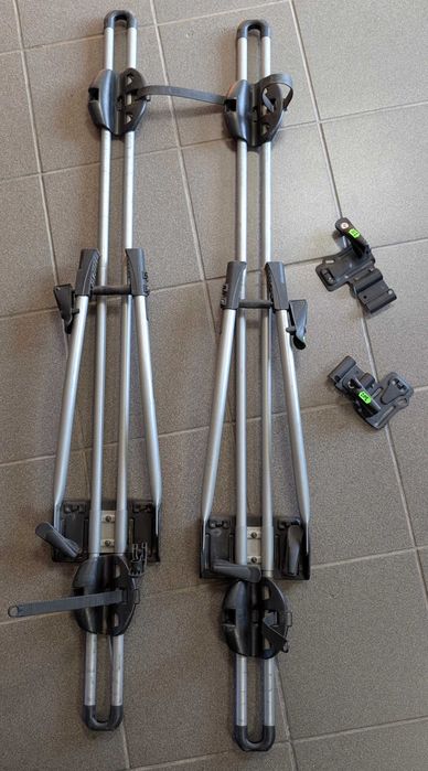 SET 2 Suport bicicleta Thule Freeride 532 pe bare transversale