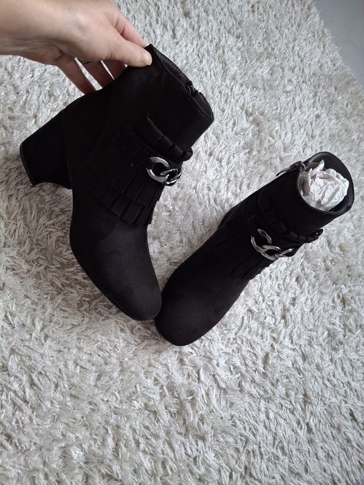 Botine piele 36-37