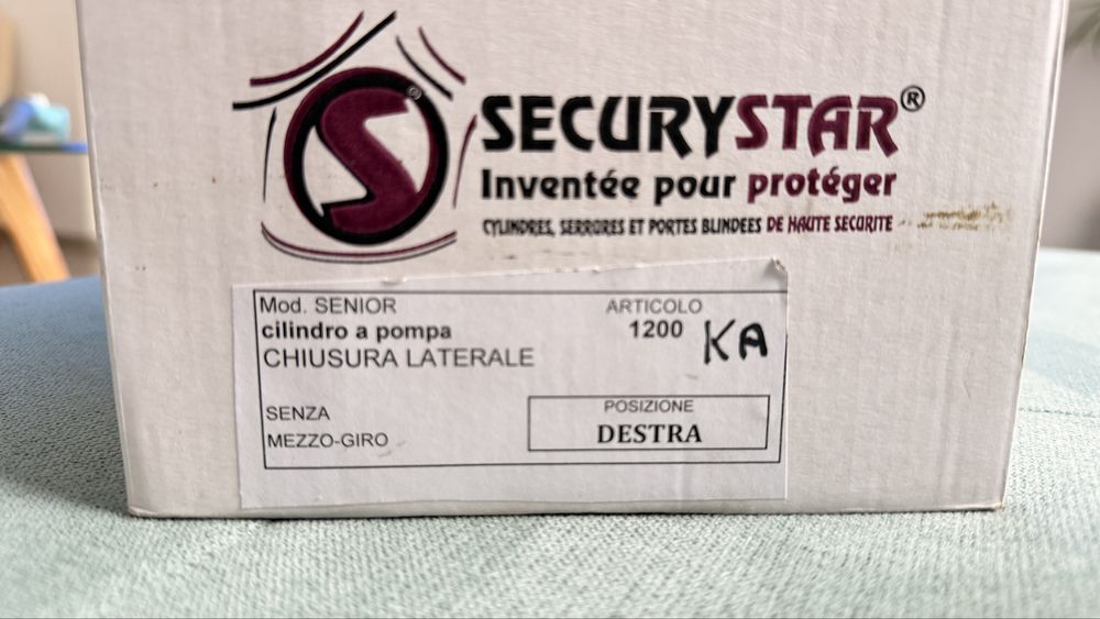 Yala italiana cu 5 bolti, SecuryStar Model Senior