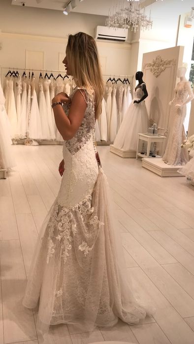 Rochie mireasa  Maya Fashion si 2 voaluri cadou !