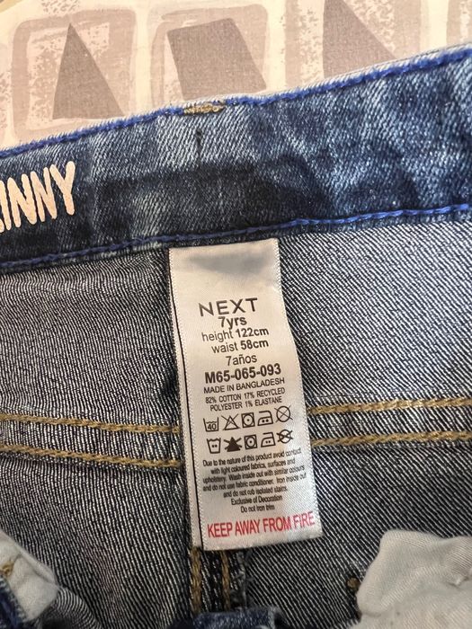 Дънки за момче Next 110-122см