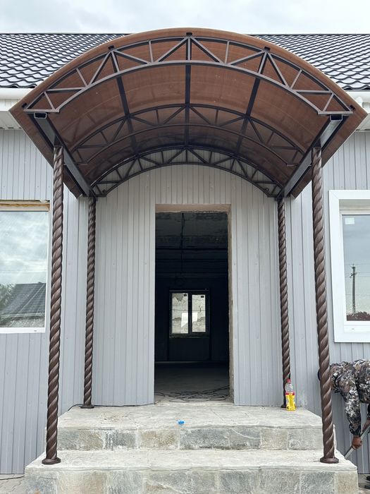 Козырьки перило оконные решотки